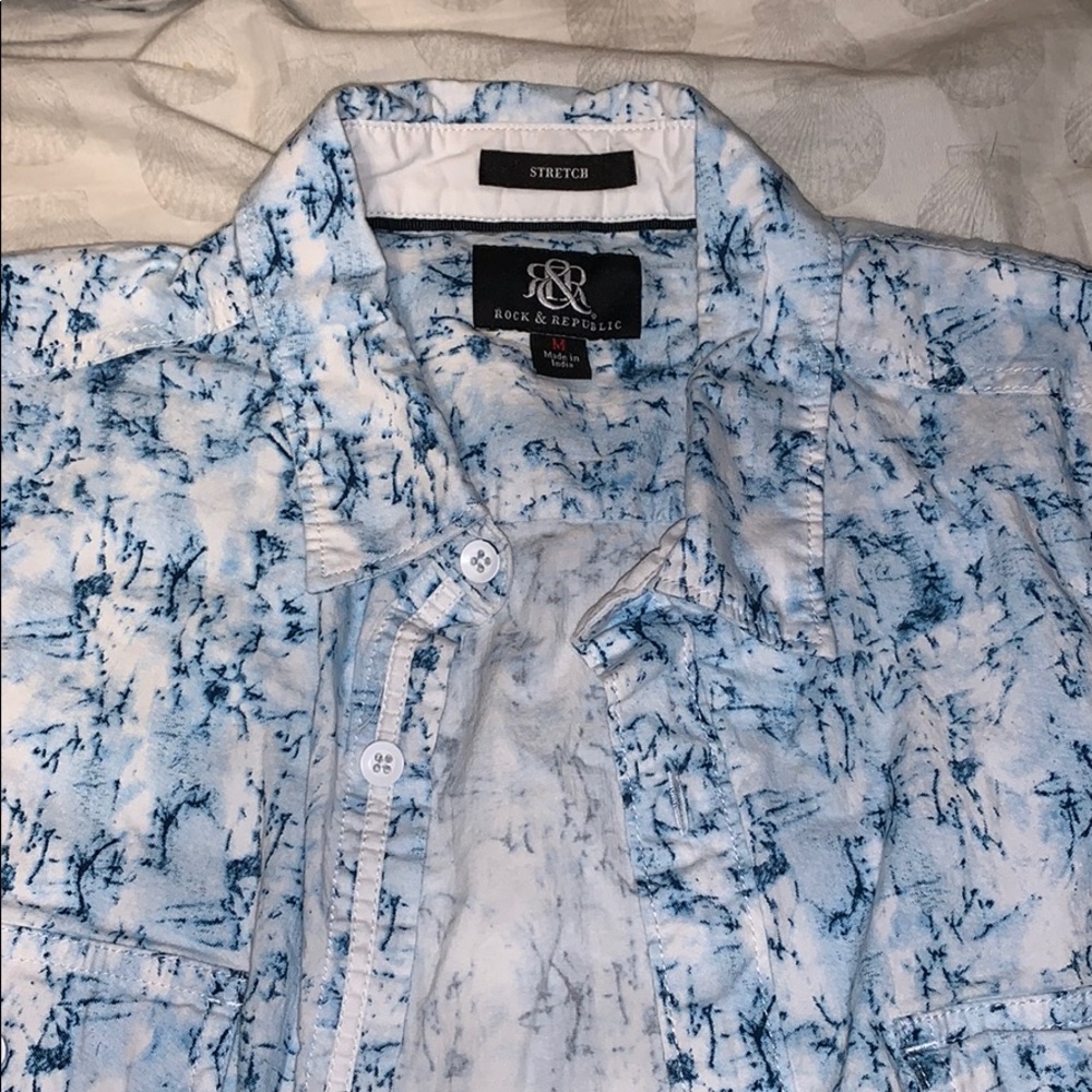 Rock and republic button up shirt